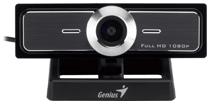 Веб-камера Genius WideCam F100 черный