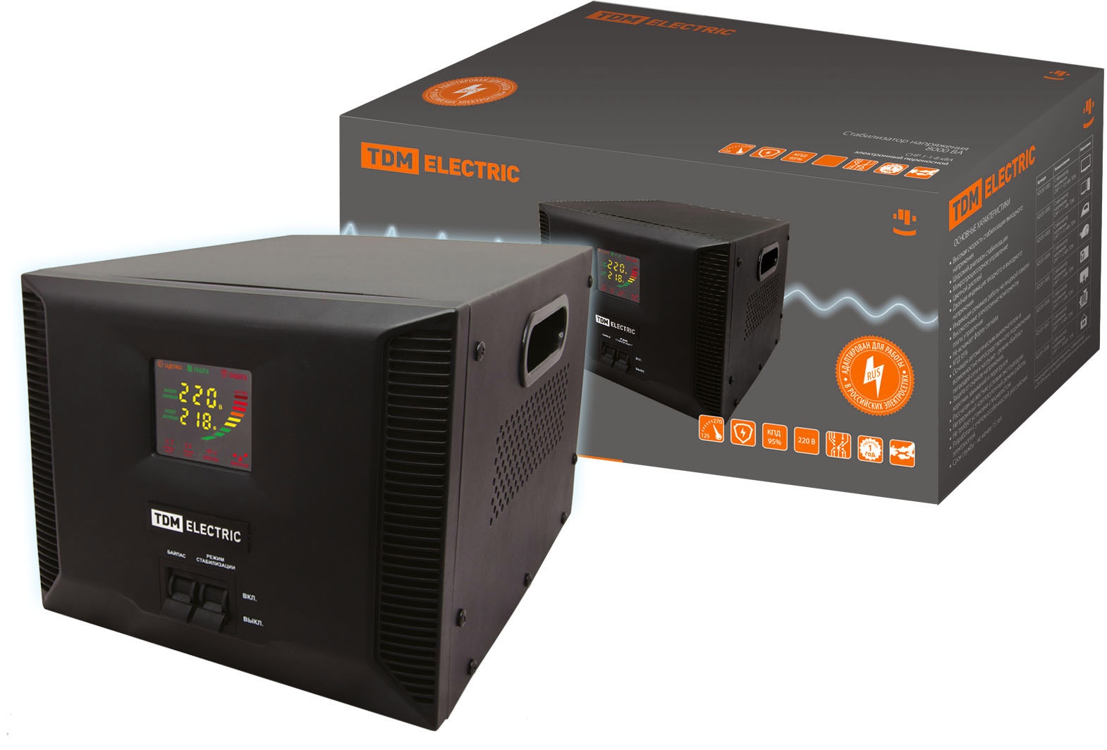 Купить Стабилизатор напряжения TDM ELECTRIC SQ1201-0007 в Алматы ...