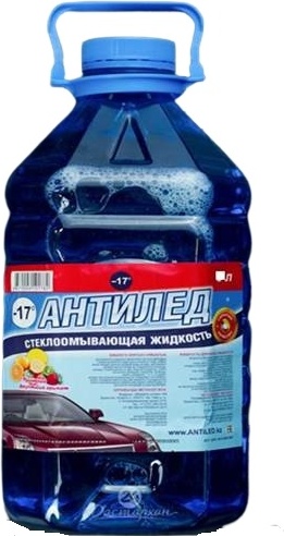 Жидкость для стеклоомывателя Антилед 701149 Антилед -17C 5 л