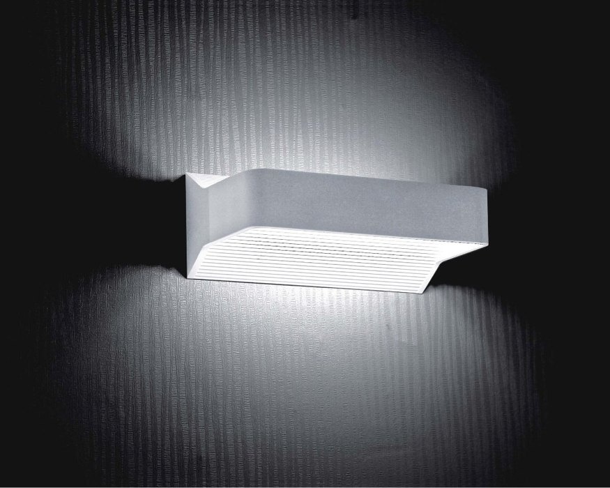 Бра настенный Crystal Lux LED, золотистый, белый