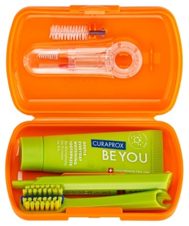 CURAPROX Travel Set Ortho набор по уходу за полостью рта мягкая 1 шт