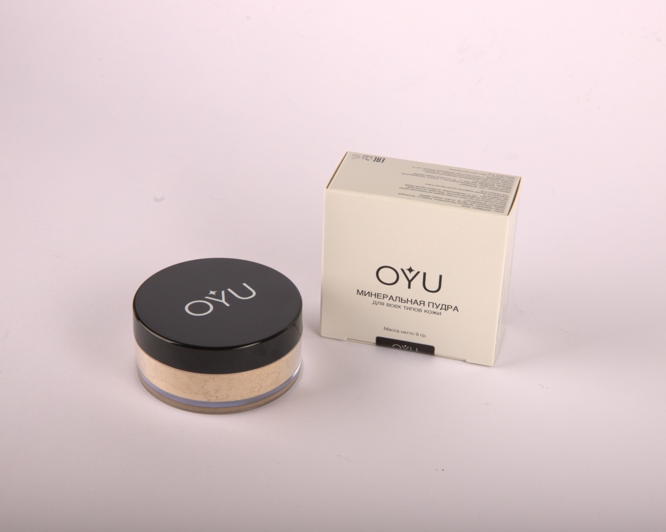 Пудра OYU Минеральная рассыпчатая Light Warm светло-бежевый