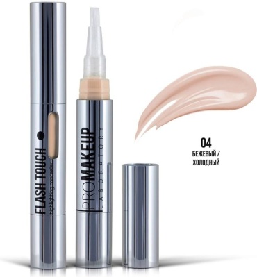 PROMAKEUP laboratory Flash Touch консилер 04 бежевый/холодный