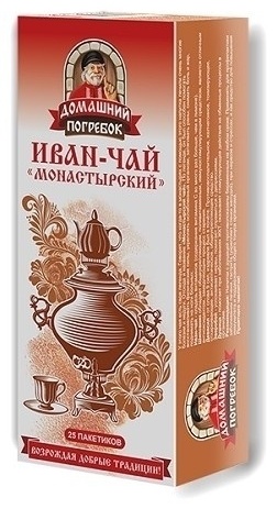 Чай Домашний погребок травяной Монастырский 25 пакетиков