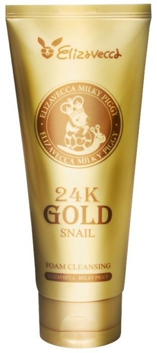 Elizavecca 24k Gold Snail пенка 180 мл
