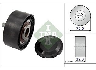 INA ролик натяжителя 532072210