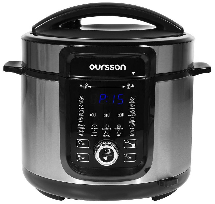 Купить Мультиварка Oursson PM5025PSD черный, серебристый в Алматы ...