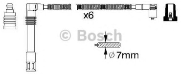 Свечные провода Bosch 0986356321