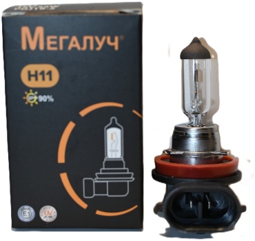 Мегалуч M91101 галогенная H11, 1 шт