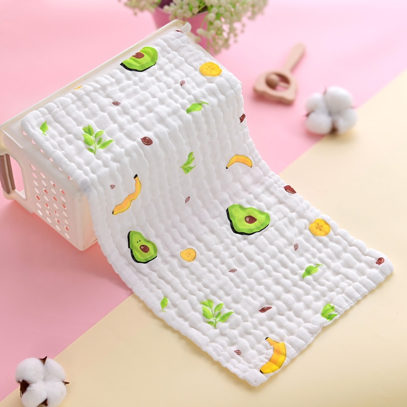 Полотенце 50x25 см, хлопок, муслин, 1 шт,