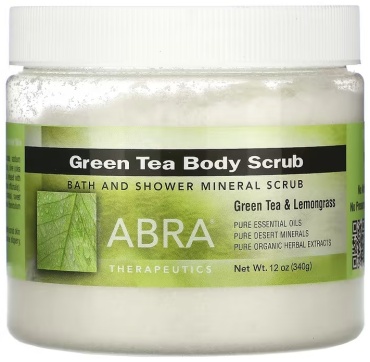 Abra Therapeutics скраб Green Tea Lemongrass для тела 340 мл