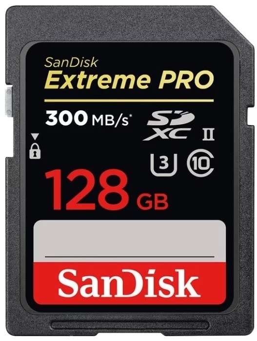 Карта памяти SanDisk Extreme Pro SDSDXPK-128G-ANCIN 128Gb
