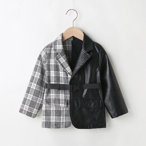 Однобортный Fashion черный
