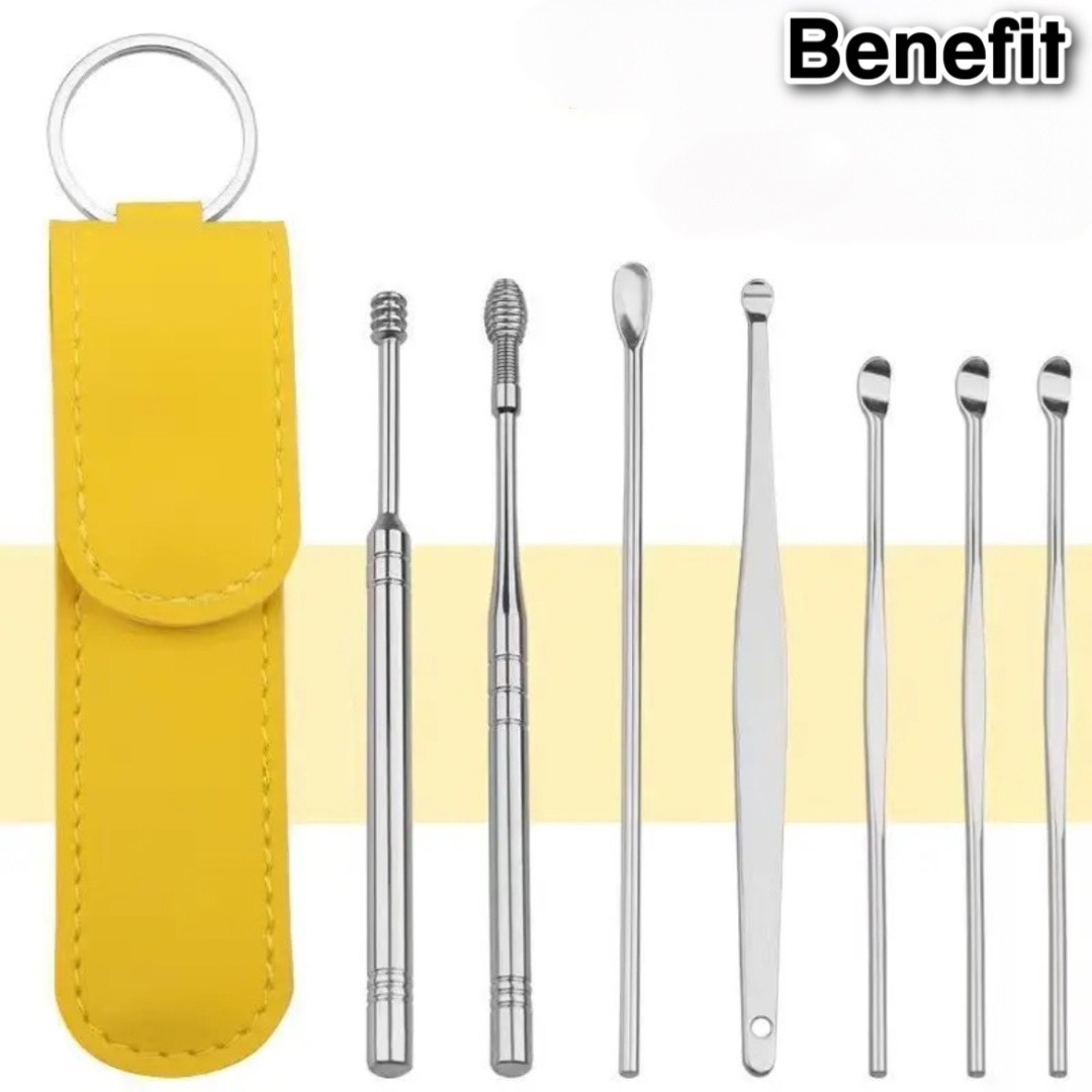 Benefit спиралевидная палочка для чистки ушей 7 шт