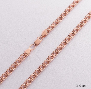 Raia Gold 0097 длина 55 см, вес 5.89 г золото, плетение бисмарк