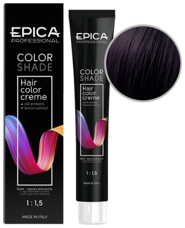 EPICA Professional Color Shade 4.22 шатен фиолетовый интенсивный крем-краска 100 мл