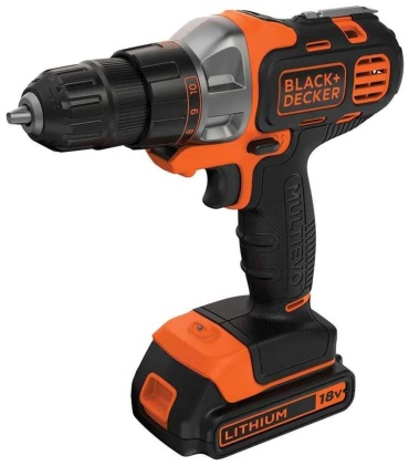 Black & Decker дрель-шуруповерт MT218K-QW 18 В