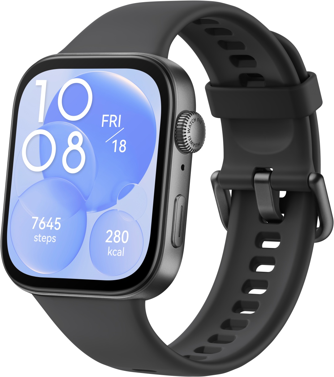Купить Смарт-часы Huawei Watch Fit 3 черный в Алматы – Магазин на Kaspi.kz