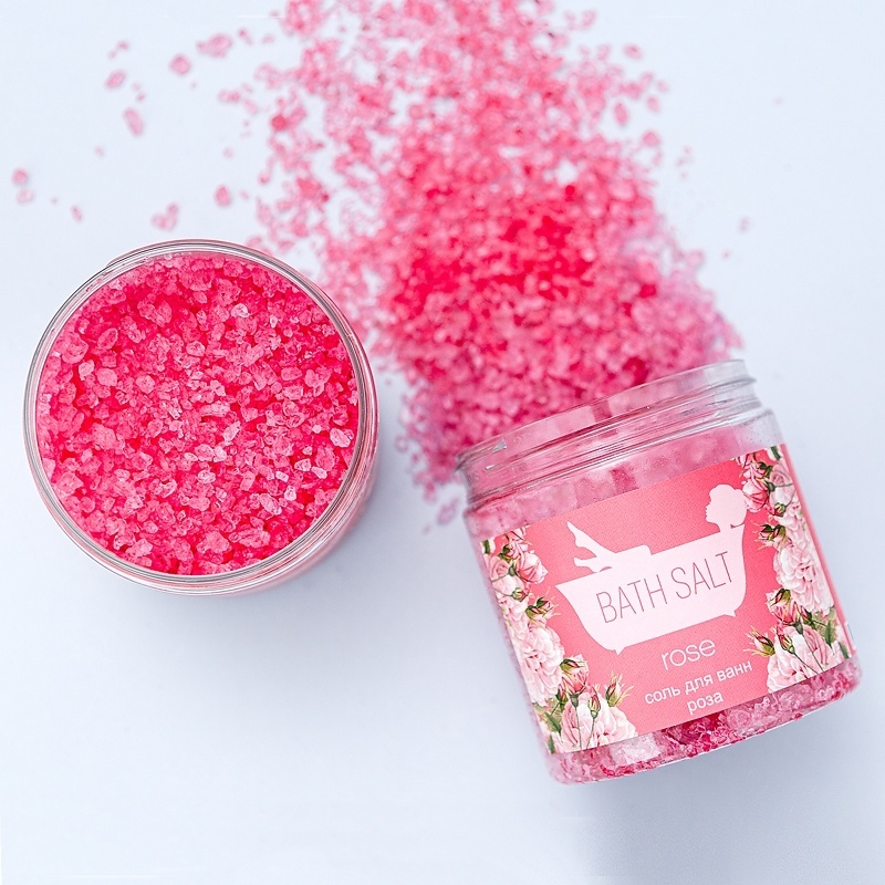 Savonry Rose морская соль 600 г