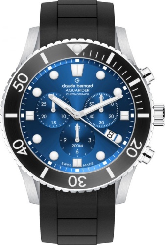 Кварцевые Claude Bernard 10252 3NBCA BUIB нержавеющая сталь