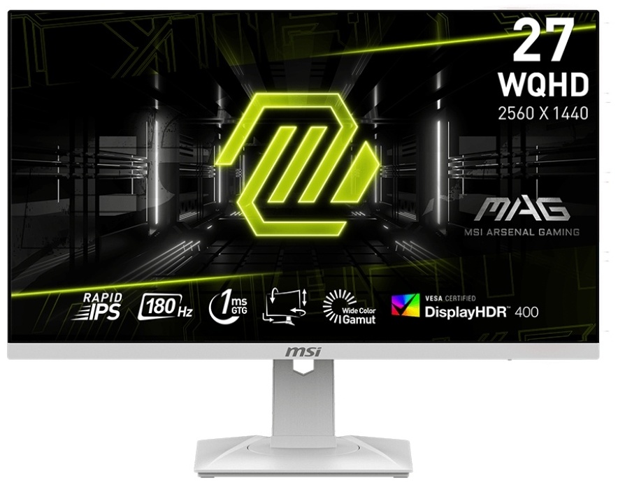 Монитор 27" MSI MAG 274QRFW белый