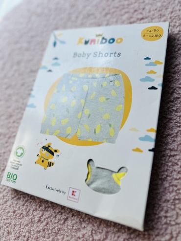 Шорты Kuniboo серый, желтый
