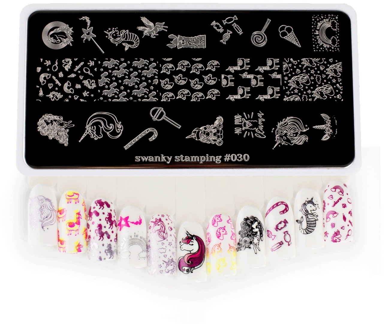 Swanky Stamping Пластина для стемпинга 030