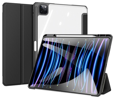 Чехол DD Dux Ducis для Apple iPad Pro 12.9 (2018), iPad Pro 12.9 (2020), iPad Pro 12.9 (2021), iPad Pro 12.9 (2022) 12.9 дюйм черный