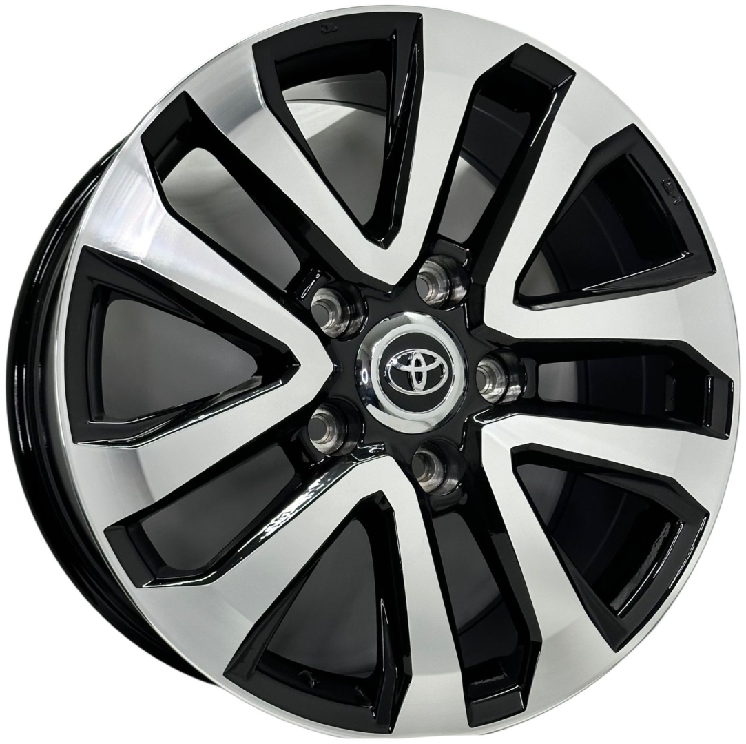 Yixing 707WW 8.5x20/5x150 D110 ET45 4 диска черный, серебристый
