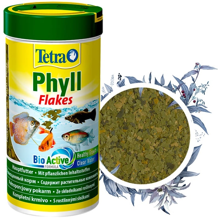 Купить Корм Tetra Phyll Flakes 52 г 250 мл в Алматы – Магазин на Kaspi.kz