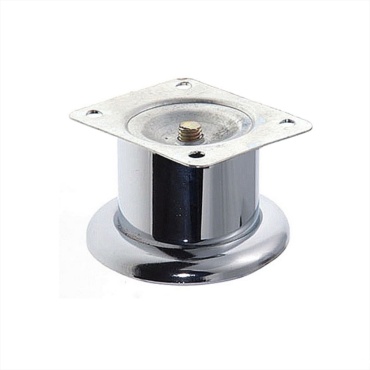 Ножка, опора EVT 0401021*6, 1 шт, металл, серебряный