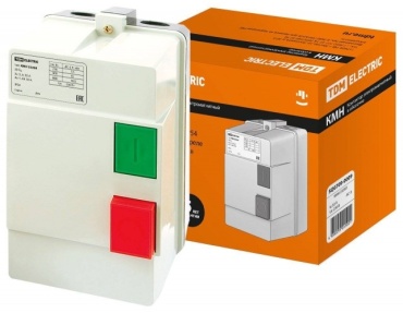 TDM ELECTRIC контактор с тепловым реле и кнопками 32A, КМН23260
