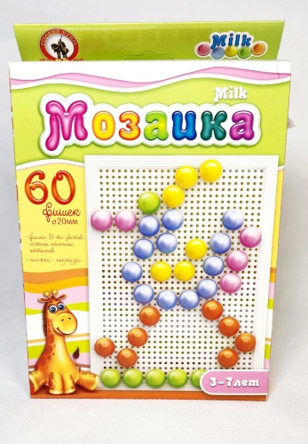 Мозаика Русский стиль Milk гвоздики 60 шт