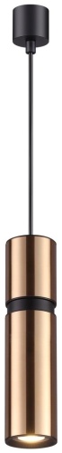 Бра подвесной Odeon Light GU10, черный, золотистый