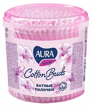 Aura Beauty ватные палочки Cotton Bads 200 шт