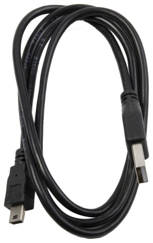 Кабель OXION USB 2.0 (M), Mini USB 2.0 (M), 1 м, черный