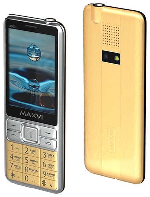 Купить Мобильный телефон MAXVI X900 золотистый в Алматы – Магазин на ...