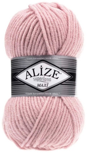 Моток Alize Superlana Maxi 161 пудра 100 м 100 г
