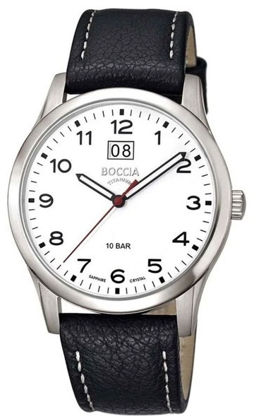 Кварцевые Boccia Titanium 3580-05 титан