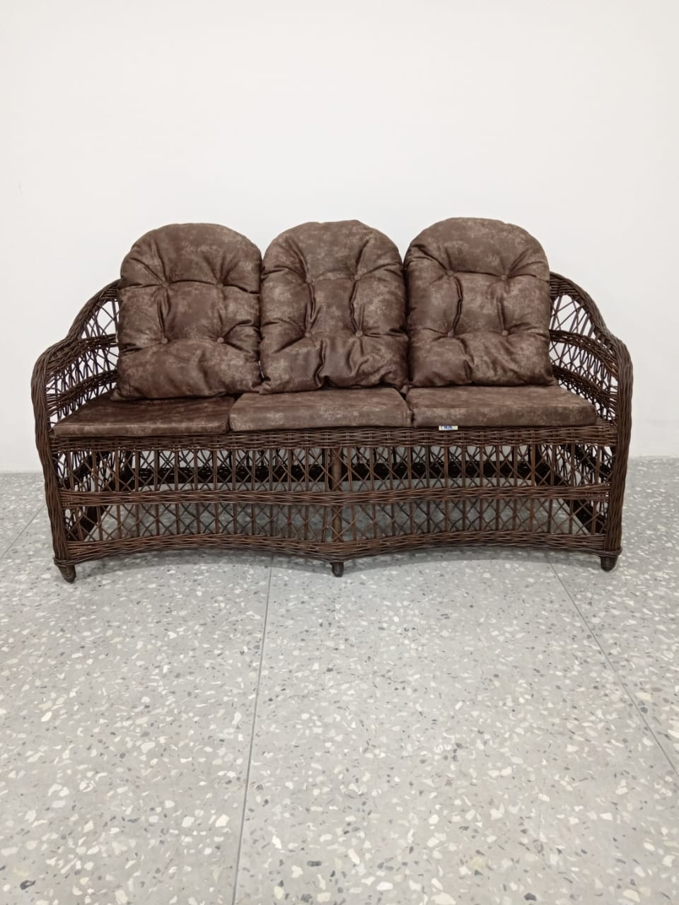 Кресло NIK Rattan Chanel Camella коричневый