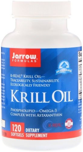 Jarrow Formulas рыбий жир Krill Oil 120 капсул