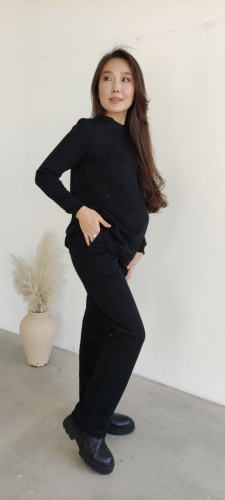 Утепленные брюки Sweetmama.kz черный