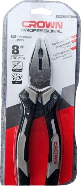 CROWN плоскогубцы CPHPL-COA08 200 мм