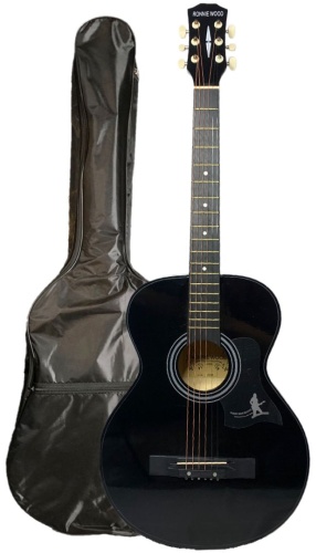 Гитара акустическая Ronnie Wood AG38 BK + чехол черный