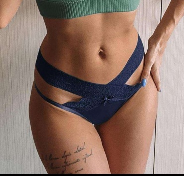 Танга Beauty Lingerie синий