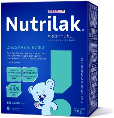 Nutrilak Premium Caesarea БИФИ 1 с рождения 350 г