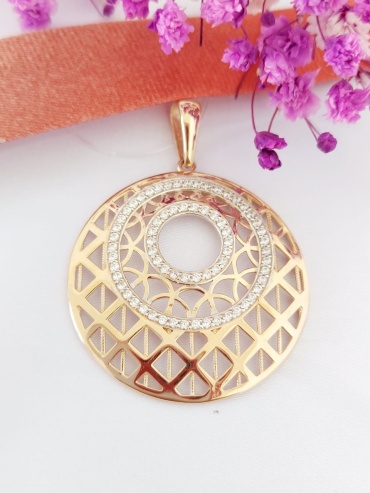 Подвеска Altyn Gold AL5000060 вес 3.93 г золото, фианит