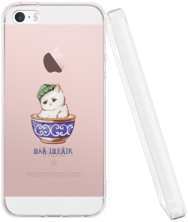 Чехол Mcover для Apple iPhone SE, iPhone 5, iPhone 5S рисунок