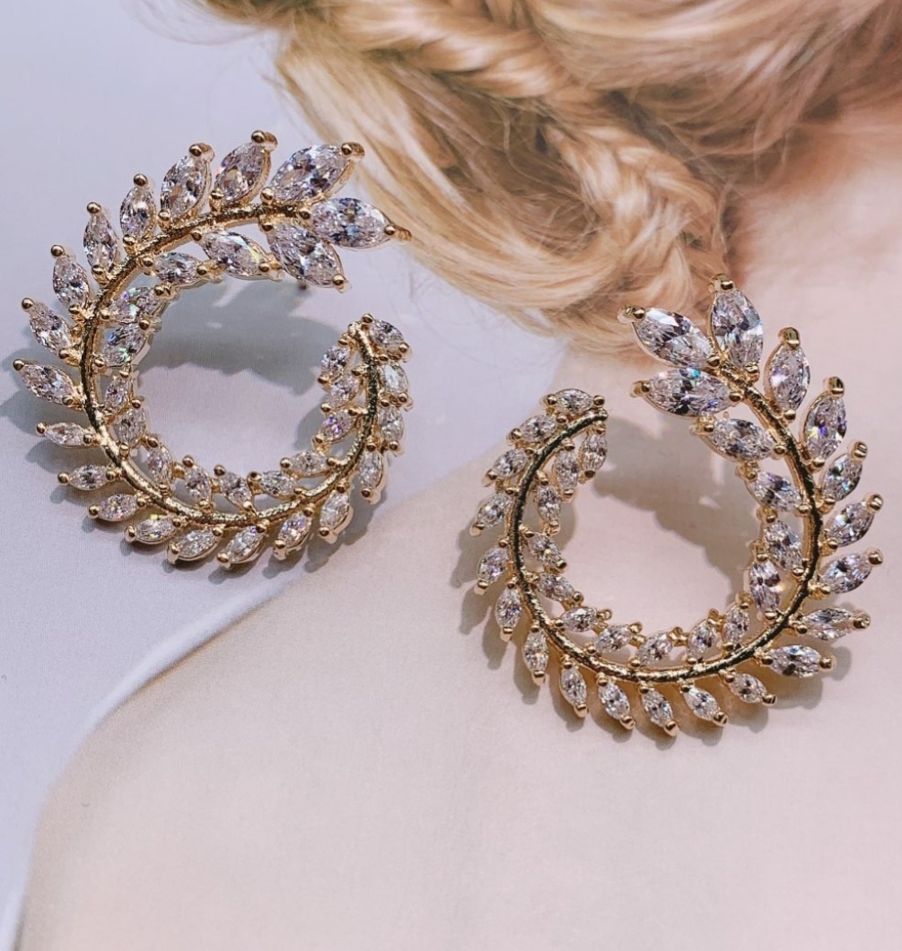 Серьги Xuping Jewelry бижутерный сплав, кристаллы Swarovski