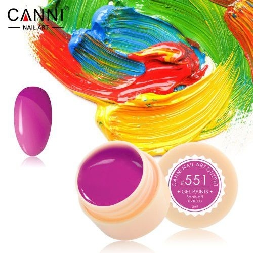 CANNI гель-краска Gel Paint 551 5 мл